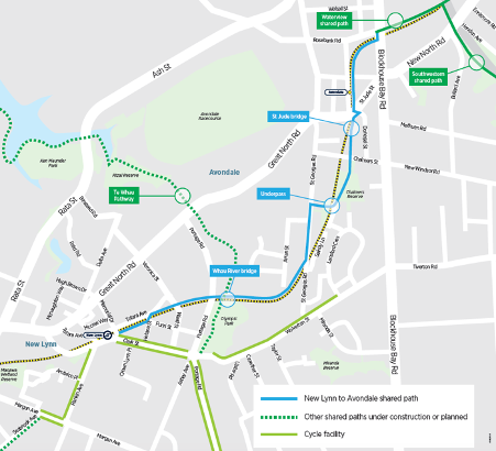 New Lynn to Avondale Shared Path